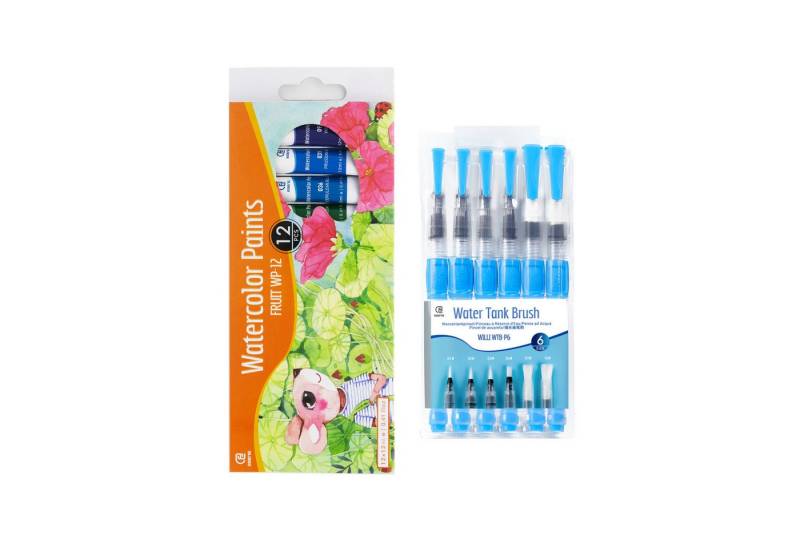 ESENG Aquarellfarbe FRUIT WP-12, 12-ml-Tuben, 12 Farben von ESENG