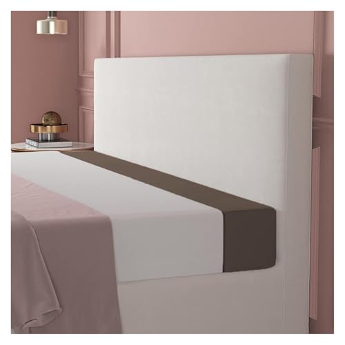 ESESE Bettlückenfüller, Premium-Bettbrücke, Wandlückenfüller, Verbindungsstück for Einzelbetten, bequemes Armlehnen-Matratzenkissen, rechteckiger, Nackenrolle(Brown,47x6x6 inch) von ESESE