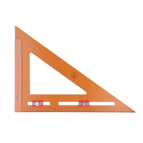 Tischlerwerkzeug, Sparrenwinkel, multifunktionales Bohrpositionierungsdreieck-Lineal, verstellbare Schieber, Tischler-Messlayout Tischlerwerkzeug, Sparrenwinkel, multifunktionales Bohrpositionierungsdreieck-Lineal, verstellbare Schieber, Tischler-Messlayout von ESESE