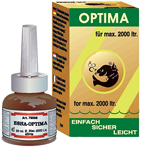 Präventive multihobbie® Esha Optima 20 ml für 800L er stärkt die Abwehrkräfte Ihre Fische von ESHA