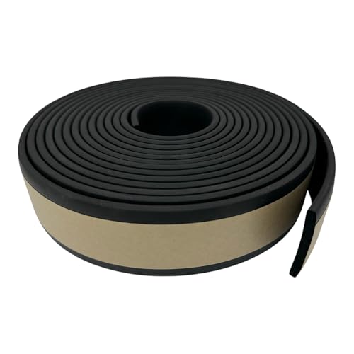 Premium Cap Seal XL 20 FT (2 Width x .200 Height x 20' Length) EPDM Rubber by Extruded Solutions von ESI