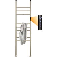 Esip - 110W Badheizkörper Elektrisch Handtuchwärmer Intelligentes wlan Freistehende Handtuchleiter mit Timer 1-24H, 45-70°C Gold Handtuchheizkörper von ESIP
