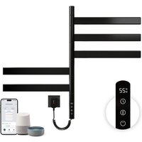 Badheizkörper Elektrisch 120W Smart WiFi Handtuchhalter Heizkörper 180° Drehung 5 Stangen Handtuchtrockner Handtuchheizkörper Elektrisch Touch von ESIP