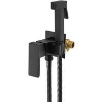Bidet Handbrause Toilette Schwarz Messing Bidet Handbrause Sprayer für Bidet Armaturen wc, Bidet Brause Sprayer Kit Warmes und Kaltes Wasser Hand von ESIP