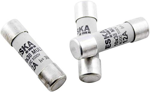 ESKA 002625404 1038.827 Multimetersicherung (Ø x L) 10.3 mm x 38 mm 10 A 1000 V Flink -F- Inhalt 1 St. von ESKA