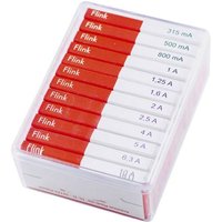 ESKA 632.800 632800 Feinsicherung-Sortiment (Ø x L) 6.3mm x 32mm Flink -F- Inhalt 120 Teile von ESKA