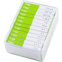 ESKA 632.830 632830 Feinsicherung-Sortiment (Ø x L) 6.3mm x 32mm Träge -T- Inhalt 120 Teile von ESKA