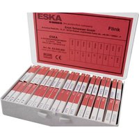 ESKA E3520800 Feinsicherung-Sortiment (Ø x L) 5mm x 20mm Flink -F- Inhalt 360 Teile von ESKA