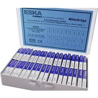 ESKA E3521800 Feinsicherung-Sortiment (Ø x L) 5mm x 20mm Mittelträge -mT- Inhalt 360 Teile von ESKA