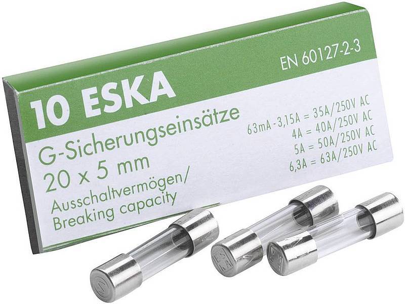 B-Ware Eska Feinsicherung Sicherung 250 V 10 A 1000 St 522027 B-Ware Eska Feinsicherung Sicherung 250 V 10 A 1000 St 522027 von ESKA