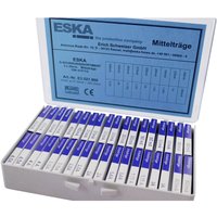 Eska - Feinsicherung-Sortiment, E3521800, (ø x l) 5 mm x 20 mm Mittelträge -m- Inhalt 360 St. von ESKA