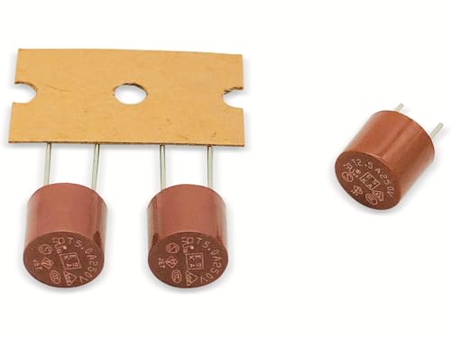 Kleinstsicherung radial bedrahtet rund 6.3 A 250 V Träge -T- ESKA 887125 1 St. Kleinstsicherung radial bedrahtet rund 6.3 A 250 V Träge -T- ESKA 887125 1 St. von ESKA