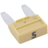 MTA Automotive 341.124 Mini Flachsicherung 5A Beige 500St. von MTA Automotive