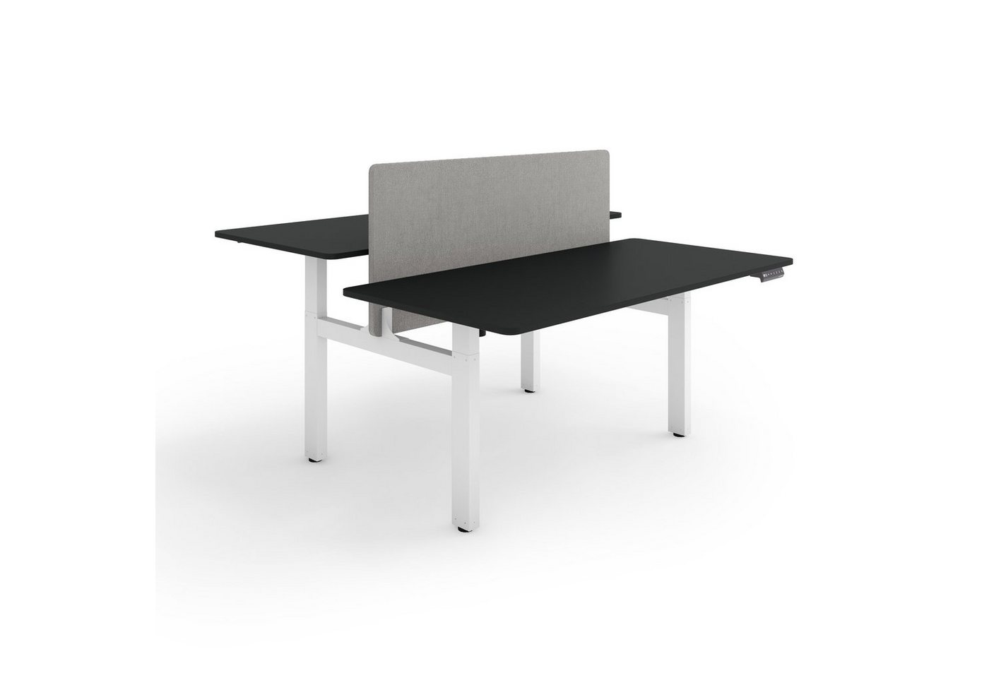 ESMART Doppelschreibtisch ETX-221 elektrisch höhenverstellbar von ESMART
