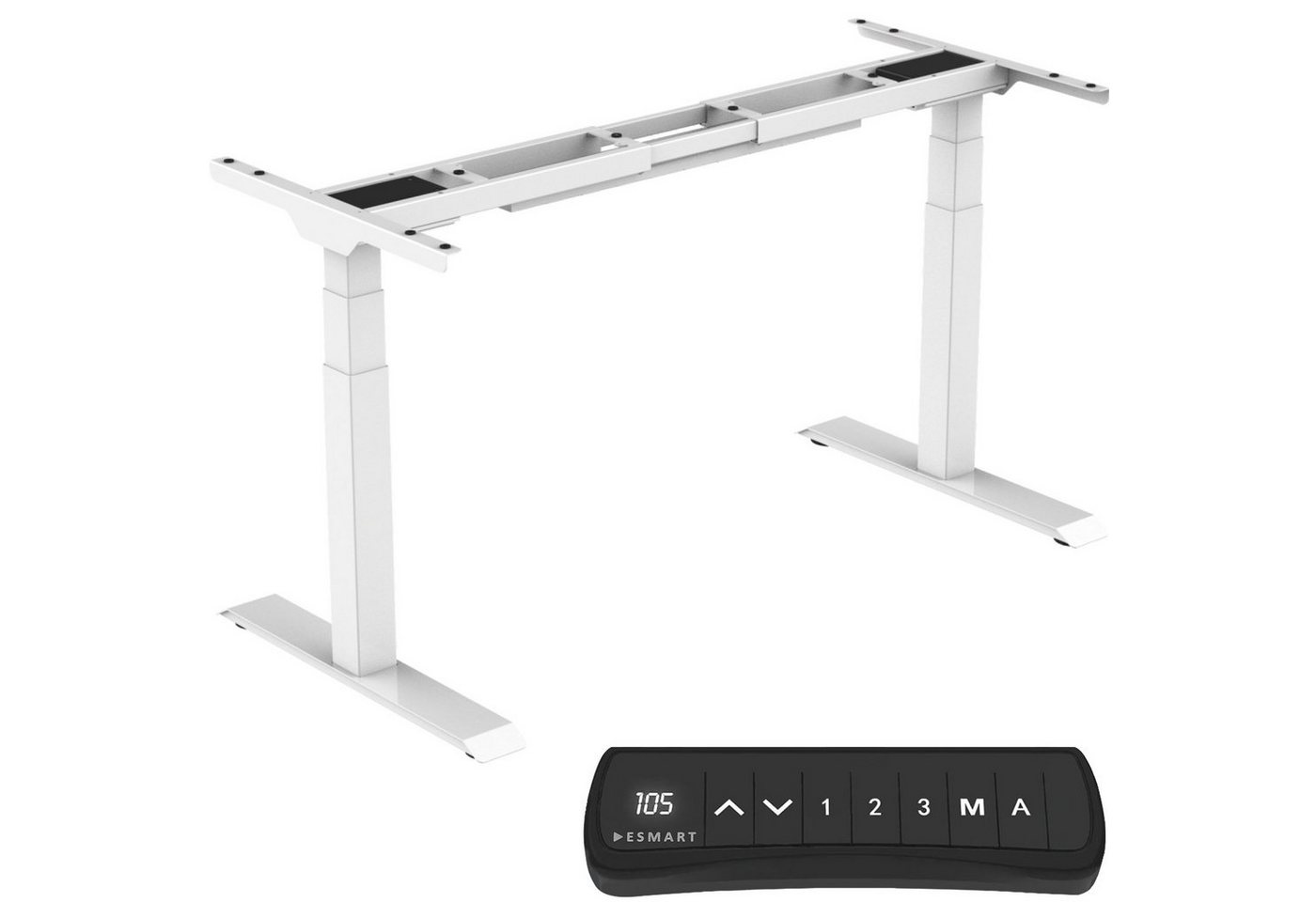 ESMART Schreibtisch ESMART Germany, Höhe: 58 - 123 cm von ESMART