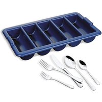 Esmeyer Besteckkasten Kunststoff blau von ESMEYER