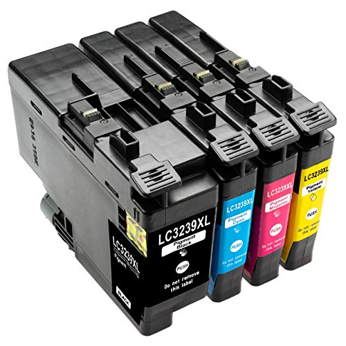 ESMONLINE 4 komp. Druckerpatronen (4 Farben) als Ersatz für Brother LC-3237 LC-3239 XL/Brother MFC-J 5945 DW MFC-J 6945 DW MFC-J 6947 DW HL-J 6000 DW HL-J 6100 DW (LC-3237 LC-3239 XL) von ESMONLINE
