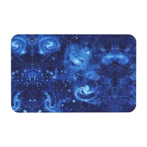 ESNAIUVCD Blue Universe Space Galaxy Print rutschfeste Badematte 50 x 80 cm, super saugfähig, schnell trocknend, Duschmatten, leicht zu reinigen, Badezimmer-Zubehör, Dekor ESNAIUVCD Blue Universe Space Galaxy Print rutschfeste Badematte 50 x 80 cm, super saugfähig, schnell trocknend, Duschmatten, leicht zu reinigen, Badezimmer-Zubehör, Dekor von ESNAIUVCD