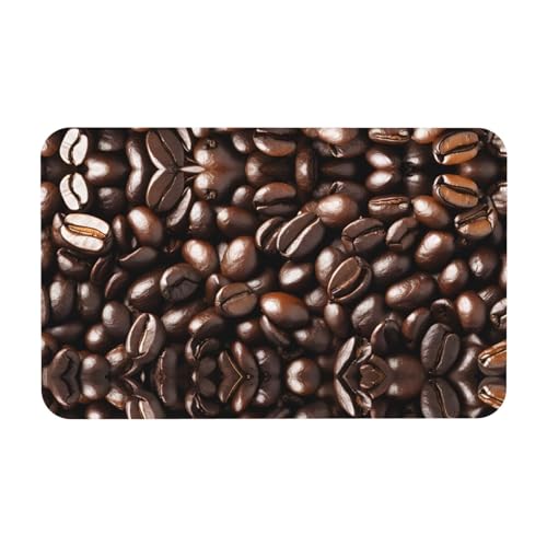 ESNAIUVCD Lustige Badematte mit geröstetem Kaffeebohnen-Druck, rutschfest, 50 x 80 cm, super saugfähig, schnell trocknend, leicht zu reinigen, Badezimmer-Zubehör, Dekor ESNAIUVCD Lustige Badematte mit geröstetem Kaffeebohnen-Druck, rutschfest, 50 x 80 cm, super saugfähig, schnell trocknend, leicht zu reinigen, Badezimmer-Zubehör, Dekor von ESNAIUVCD