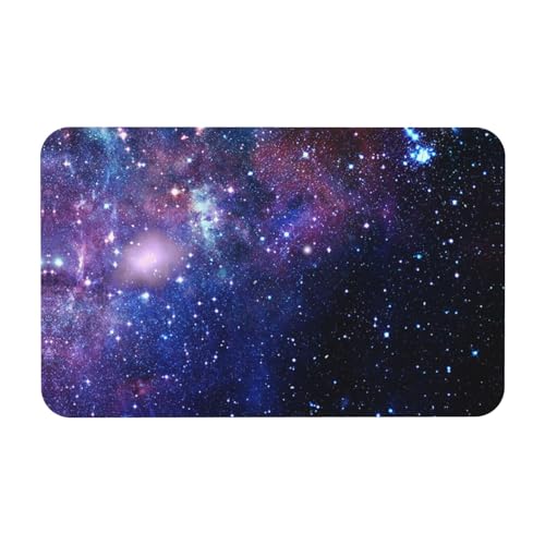 ESNAIUVCD Rutschfeste Badematte mit Galaxie-Druck, 50 x 80 cm, super saugfähig, schnell trocknend, leicht zu reinigen, Badezimmer-Zubehör, Dekor ESNAIUVCD Rutschfeste Badematte mit Galaxie-Druck, 50 x 80 cm, super saugfähig, schnell trocknend, leicht zu reinigen, Badezimmer-Zubehör, Dekor von ESNAIUVCD