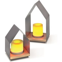 Esotec - Batterie Dekoleuchten 2er Set leni Kunststoffkerze mit Flackerlicht Esotec - Batterie Dekoleuchten 2er Set leni Kunststoffkerze mit Flackerlicht von ESOTEC