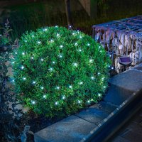 Solar Premium Lichterkette 60 led kaltweiß Garten Weihnachtsdeko Esotec 102167 von ESOTEC