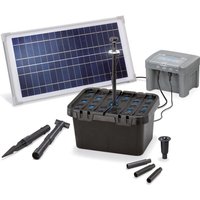 Esotec - Solar Teichfilter Set 15/500 + Akku led Solarpumpe Filter Gartenteich 101058 von ESOTEC