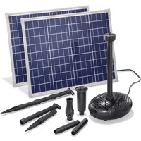 Solar Teichpumpe 100W 3400l/h Solarpumpe Wasserspiel Pumpe Teich Esotec 101918 von ESOTEC