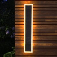 Moderne Solar-Wandleuchte Smartlight 50 cm metall outdoor IP65 102652 - Esotec von ESOTEC