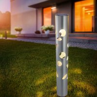 Moderne led Solarleuchte Garten Lampe Außenleuchte Gartenstecker Esotec 102113 von ESOTEC