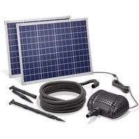 Solar Bachlaufpumpe 100W 2500l/h Solarpumpe Wasserfall Pumpe Teich esotec 101962 von ESOTEC