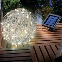 Solar Drahtkugel WireBall Dekoleuchte Solarlampe Leuchtkugel led Esotec 102112 von ESOTEC