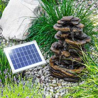 Esotec - Solar Gartenbrunnen Springbrunnen Wasserspiel Kaskaden Deko Solarbrunnen 101313 von ESOTEC