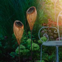 Solarstecker für außen Messina 2er set led Gartenstecker outdoor 102371 - Esotec Solarstecker für außen Messina 2er set led Gartenstecker outdoor 102371 - Esotec von ESOTEC