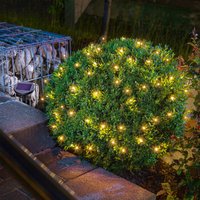 Solar Premium Lichterkette 60 led warmweiß Garten Weihnachtsdeko Esotec 102168 von ESOTEC