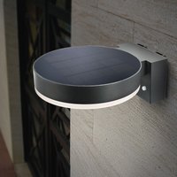 Solar Sensor Wandleuchte 600 lm Außenleuchte Wandstrahler Garten Esotec 102598 von ESOTEC