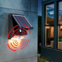 Solar Sensor Wandstrahler 500 lm Außenleuchte Wandleuchte Schilderleuchte Garten Esotec 102270 von ESOTEC