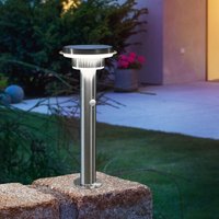 Solar PIR-Standleuchte tini 45 Edelstahl-Gehäuse Li-Ion Akku 102596 - Esotec von ESOTEC