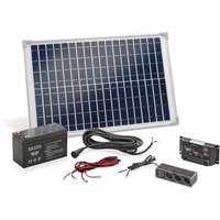 Esotec - Solar Set 20W mit Akku Bausatz Solaranlage Inselanlage Camping 120005 von ESOTEC