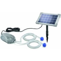 Solar Teichbelüfter DUO Air 2,5W Solarmodul 2 x 90l/h Förderleistung Gartenteich Pumpe Belüftung 101880 von ESOTEC