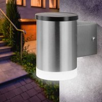 Solar Wandleuchte 4000K Strahler Außenleuchte Solarlampe Garten Esotec 102592 von ESOTEC