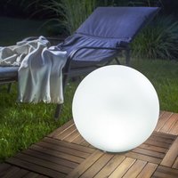 Solarkugel für außen ⌀=40cm 7 Farben 6500K akku wetterfest 102611 - Esotec von ESOTEC