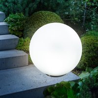 Solar multicolor Leuchtkugel 50 cm - 7 Lichtfarben Dauerlicht oder Wechsellicht - 8 Std. - Solarmodul 1,5 Wp - Solarleuchte esotec 102612 von ESOTEC