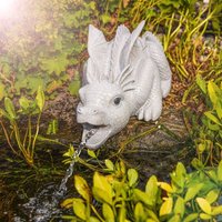 Wasserspeier drache Garten-Teich-Figur mit Teichpumpe Wasserspiel 101655 - Esotec Wasserspeier drache Garten-Teich-Figur mit Teichpumpe Wasserspiel 101655 - Esotec von ESOTEC