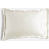 ESPA Home Oxford Edge Silk Pillowcase - Pearl White von ESPA