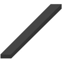Epdm Gummiband schwammig knusprigem schwarz 4 Seiten 30x10mm 1m Länge von EIGENMARKE