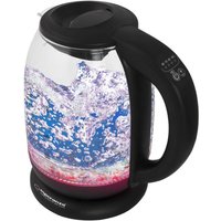 Esperanza elektrischer wasserkocher aus glas mit led und temperaturregler loire 17 l schwarz Esperanza elektrischer wasserkocher aus glas mit led und temperaturregler loire 17 l schwarz von ESPERANZA