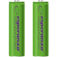 Esperanza wiederaufladbare batterien ni mh aa 2000mah 2st grun Esperanza wiederaufladbare batterien ni mh aa 2000mah 2st grun von ESPERANZA
