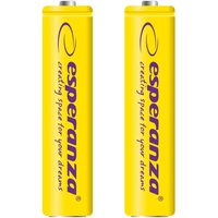 Esperanza wiederaufladbare batterien ni mh aaa 1000mah 2st gelb von ESPERANZA