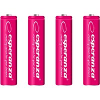 Esperanza wiederaufladbare batterien ni mh aaa 1000mah 4st rot Esperanza wiederaufladbare batterien ni mh aaa 1000mah 4st rot von ESPERANZA